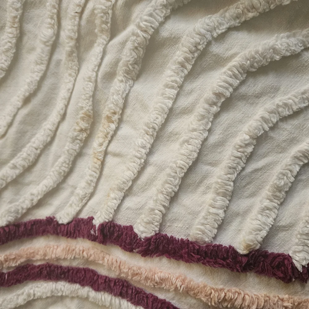 Vintage Unique Flowered Bed Topper/Blanket - Picture 5 of 8